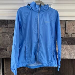 Columbia hooded rain coat